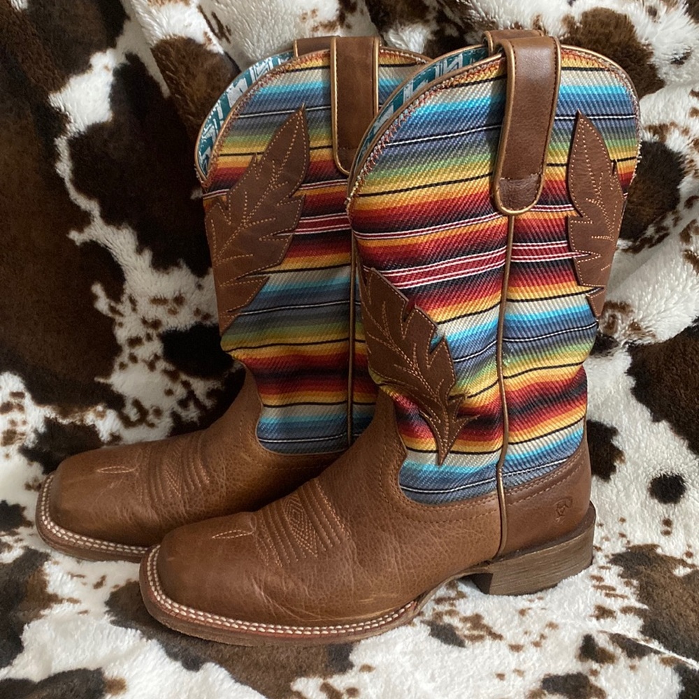 Ariat square toe boots